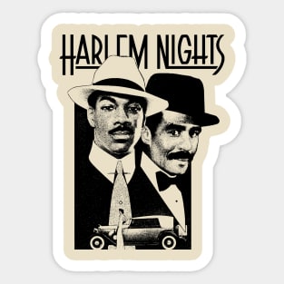 Funny Gift Harlem Movie 90s Styled Design Sticker